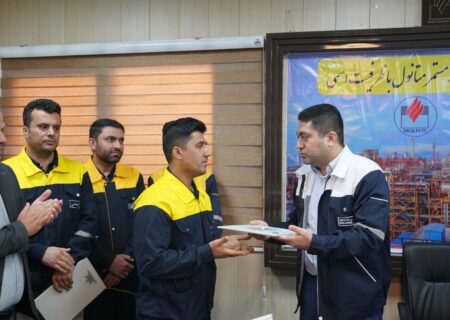 تجلیل از آتش‌نشانان پتروشیمی کیمیای پارس خاورمیانه به مناسبت روز ایمنی و آتش‌نشانی